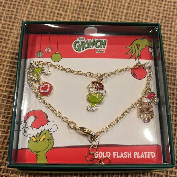 NIB The Grinch charm bracelet - Picture 2 of 3